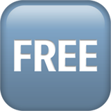 кнопка «FREE»