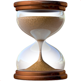 Пісочний годинник тече пісокемоджі