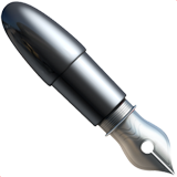 кінчик чорнильного пера