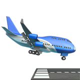 Посадка літака емоджі